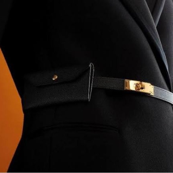 New Hermes Epsom Kelly Pocket Belt One Size main image 11